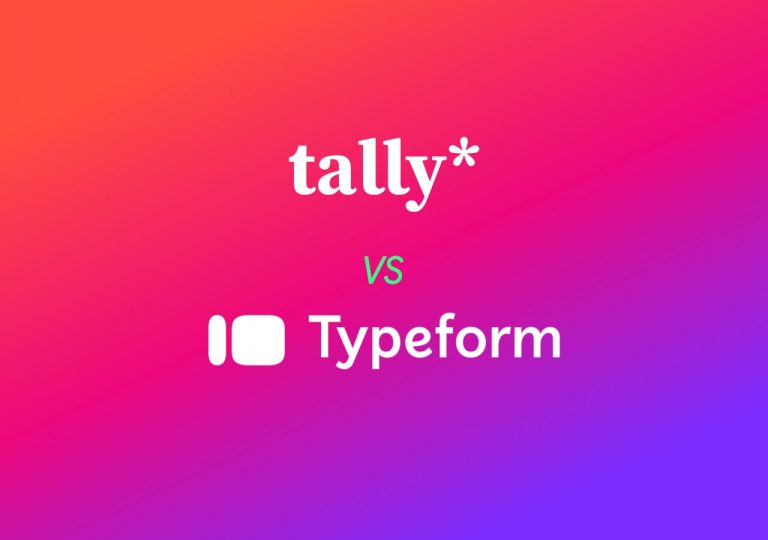 Creation formulaires comparaison tally vs typeform