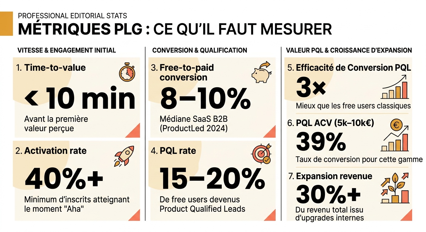 Les métriques qui comptent vraiment